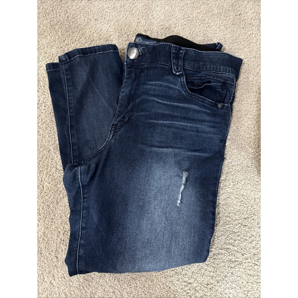 Democracy "Ab"solution Jeans with Distressing Size 16